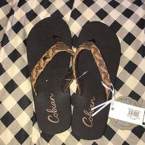 Cobian flip flops